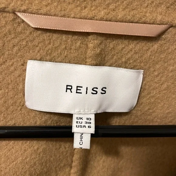 Reiss Brooks belted long coat - Picture 6 of 9